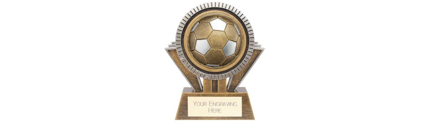APEX FOOTBALL TROPHY - 3 SIZES - 13CM TO 18CM APEX FOOTBALL TROPHY - 3 SIZES - 13CM TO 18CM